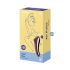 Satisfyer Dual Kiss - 2-in-1, vagina- ja klitorisvibraattori (liila)