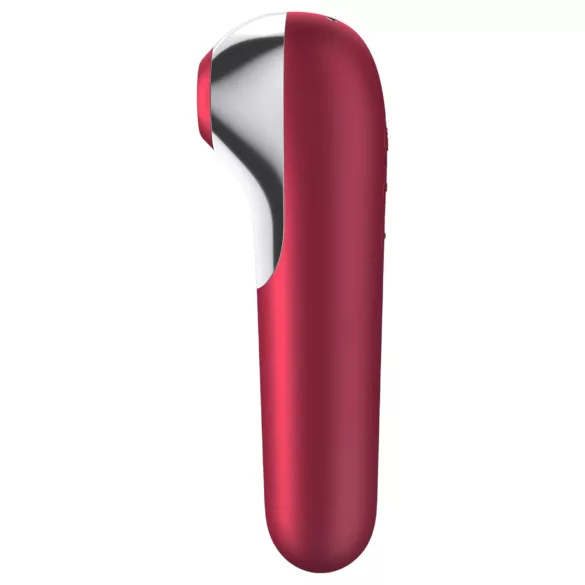 Satisfyer Dual Love - klitoris- ja vaginaali vibraattori - punainen