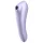 Satisfyer Dual Pleasure - älykkäästi ohjattava 2in1 paineaaltovibraattori - lila