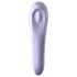 Satisfyer Dual Pleasure - älykkäästi ohjattava 2in1 paineaaltovibraattori - lila
