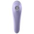 Satisfyer Dual Pleasure - älykäs 2-in-1 ilma-aaltovibraattori (violetti)