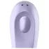 Satisfyer Dual Pleasure - älykkäästi ohjattava 2in1 paineaaltovibraattori - lila