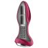 Satisfyer Rotator Plug 2 - ladattava, helmillä varustettu anaalivibraattori (punainen)
