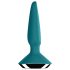 Satisfyer Plug-ilicious 1 - älykäs anaalivibraattori (vihreä)