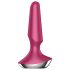 Satisfyer Plug-ilicious 2 - Älykäs anaalivibraattori (punainen)