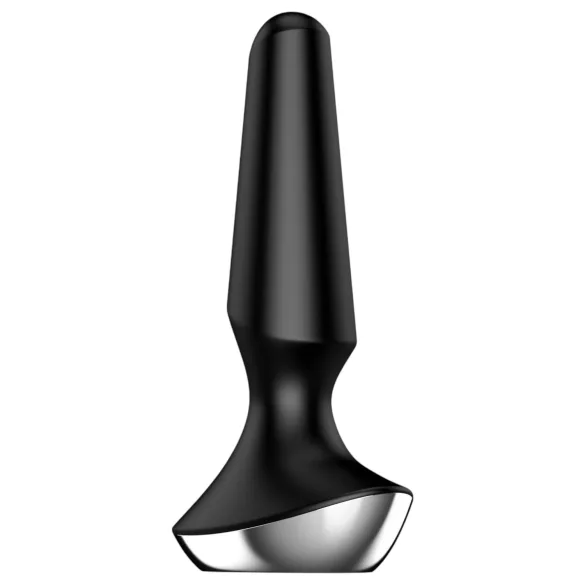 Satisfyer Plug-ilicious 2 - sovelluksella ohjattava anaalivibraattori (musta)