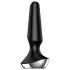 Satisfyer Plug-ilicious 2 - sovelluksella ohjattava anaalivibraattori (musta)