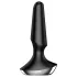 Satisfyer Plug-ilicious 2 - sovelluksella ohjattava anaalivibraattori (musta)