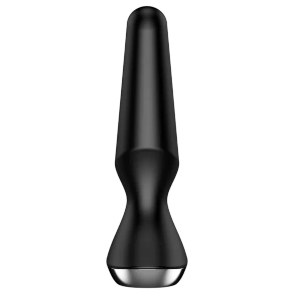 Satisfyer Plug-ilicious 2 - sovelluksella ohjattava anaalivibraattori (musta)