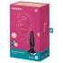 Satisfyer Plug-ilicious 2 - sovelluksella ohjattava anaalivibraattori (musta)