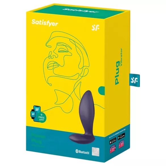Satisfyer - anaalivibraattori - älyohjattava - violetti