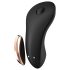 Satisfyer Little Secret - älykäs vedenkestävä klitorisvibraattori (musta)