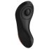 Satisfyer Little Secret - älykäs vedenkestävä klitorisvibraattori (musta)