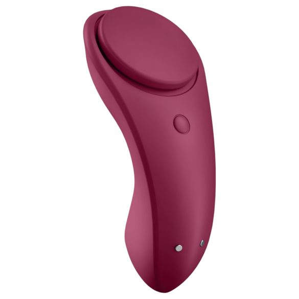 Satisfyer - älyohjattava vesitiivis pikkuhousuvibraattori - punainen