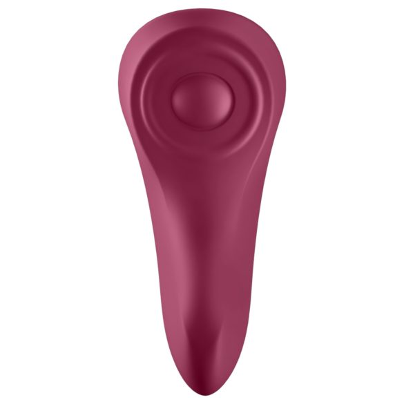 Satisfyer - älyohjattava vesitiivis pikkuhousuvibraattori - punainen
