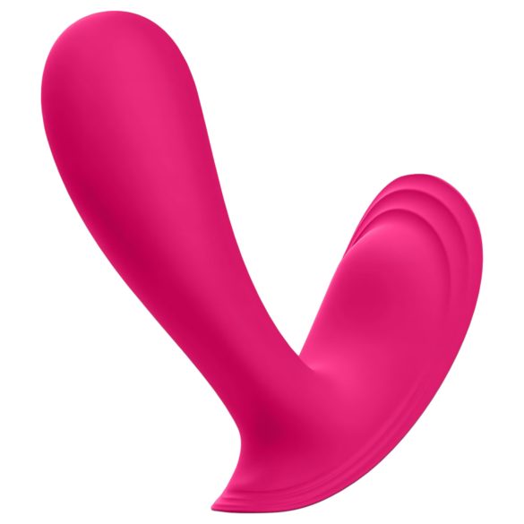 Satisfyer Top Secret - älykäs tuplamoottorivibraattori - pinkki