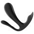 Satisfyer Top Secret Plus - älykäs 3-haarainen vibraattori (musta)