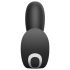 Satisfyer Top Secret Plus - älykäs 3-haarainen vibraattori (musta)
