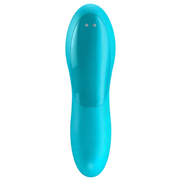 Satisfyer Teaser - sormivibraattori ladattava vedenpitävä turkoosi