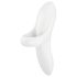 Satisfyer Bold Lover - ladattava, vedenkestävä sormivibraattori (valkoinen)
