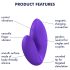 Satisfyer Love Riot - ladattava, vedenpitävä sormivibraattori (violetti)