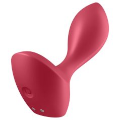   Satisfyer Backdoor Lover - ladattava anaalivibraattori - vedenpitävä - punainen