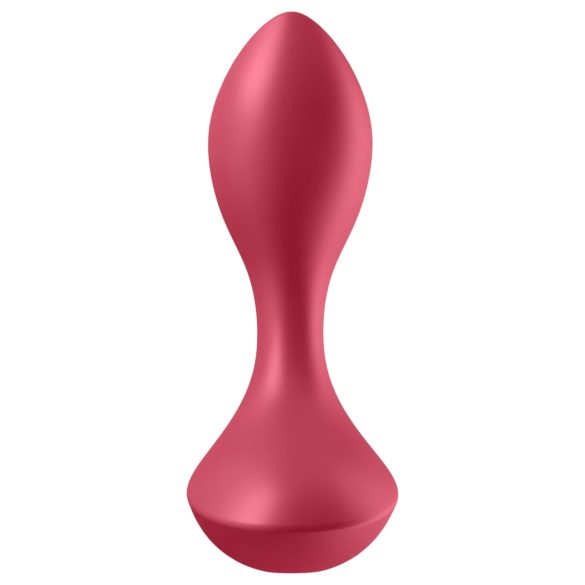 Satisfyer Backdoor Lover - ladattava anaalivibraattori - vedenpitävä - punainen