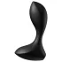Satisfyer Backdoor Lover - ladattava anaalivibraattori - vedenkestävä - musta