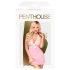 Penthouse - nyakaketjullinen pitsisetti - pinkki - L/XL