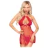 Penthouse - babydoll ja stringit - pitsi - punainen - L/XL