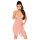 Penthouse - babydoll setti - pitsi ja ruusut - pinkki - M/L