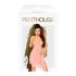Penthouse - babydoll setti - pitsi ja ruusut - pinkki - M/L