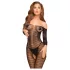 Penthouse Dreamy Diva - catsuit naisille - olkaimeton, pitsi, musta