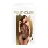 Penthouse First Lady - avoin pitsibody - musta - XL