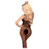 Penthouse Dirty Mind - avoin verkkobody - musta - XL