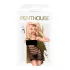 Penthouse Ecstasy Queen - verkkomekko - raidallinen - musta - XL