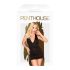 Penthouse Earth-shaker - kaulapantamekko ja stringit (musta) - M/L