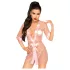 Penthouse Midnight Mirage - satiinikylpytakki ja stringit (pinkki)