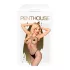 Penthouse - avoin verkkobodysuit - musta - XL