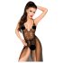 Penthouse Best Forplay - pitsibody tyllihuivilla (musta) - L/XL