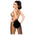 Penthouse Best Forplay - pitsibody tyllihuivilla (musta) - L/XL