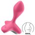 Satisfyer Game Changer - ladattava anaalivibraattori - pinkki