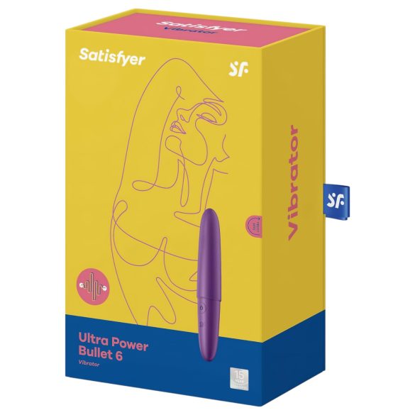 Satisfyer - Vibraattori - akku, vedenpitävä - violetti