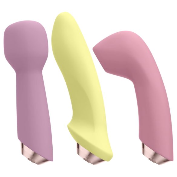Satisfyer Marvelous Four - vibraattorisetti - 4 osaa - ladattava