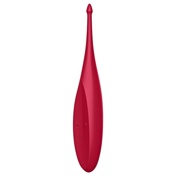 Satisfyer Twirling Fun - ladattava, vedenkestävä klitoriskiihotin (punainen)
