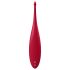 Satisfyer Twirling Fun - ladattava, vedenkestävä klitoriskiihotin (punainen)
