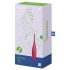 Satisfyer Twirling Fun - ladattava, vedenkestävä klitoriskiihotin (punainen)