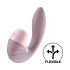 Satisfyer Supernova - ladattava, ilmavirtauksinen 2in1 vibraattori (pinkki)