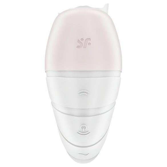 Satisfyer Supernova - 2in1 klitoriskiihotin ja vibraattori - ladattava valkoinen