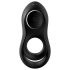 Satisfyer Legendary Duo - Ladattava, värisevä penisrengas (musta)